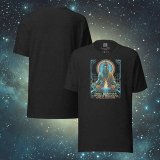 Dharana Trataka black heather Unisex t-shirt