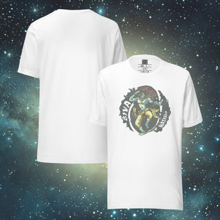 Cosmic Dancer white Unisex t-shirt
