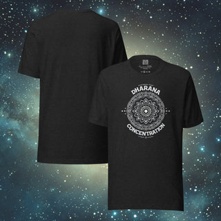 Dharana Concentration black heather Unisex t-shirt