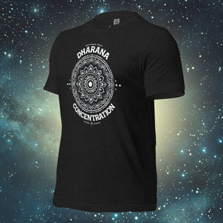 Dharana Concentration black heather Unisex t-shirt