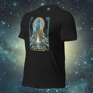 Dharana Trataka black heather Unisex t-shirt