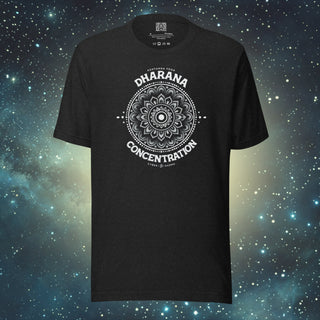 Dharana Concentration black heather Unisex t-shirt