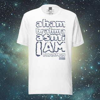 Aham Brahma Asmi white Unisex t-shirt