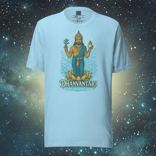 Dhanvantari ocean blue Unisex t-shirt