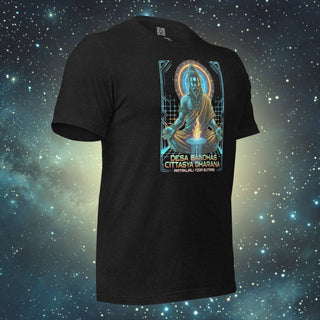 Dharana Trataka black heather Unisex t-shirt
