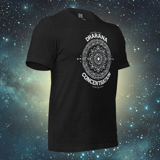 Dharana Concentration black heather Unisex t-shirt