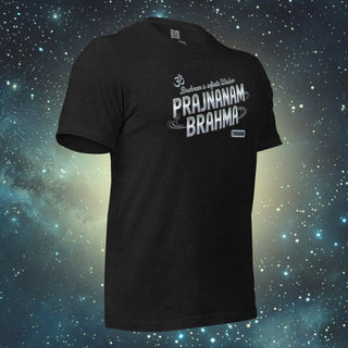 Infinite Wisdom black heather Unisex t-shirt