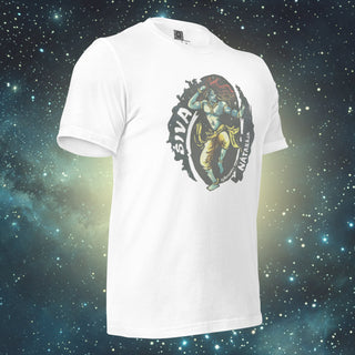 Cosmic Dancer white Unisex t-shirt