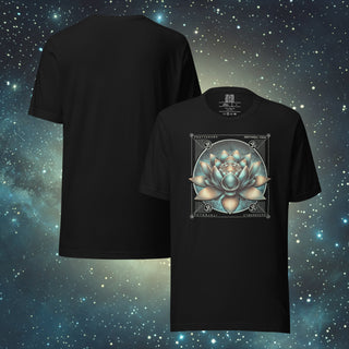 Pratyahara Lotus black Unisex t-shirt