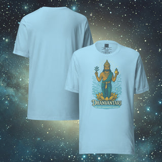 Dhanvantari ocean blue Unisex t-shirt