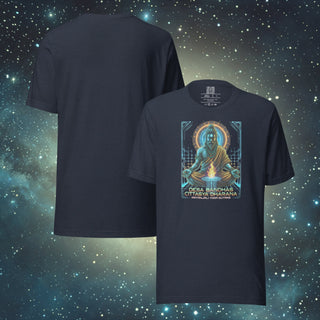 Dharana Trataka heather navy Unisex t-shirt