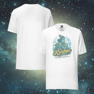 Krishna white Unisex t-shirt