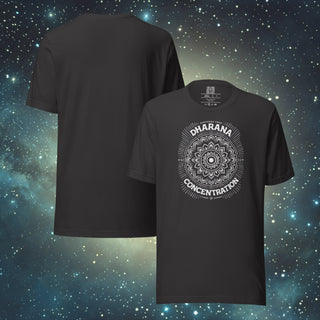 Dharana dark grey Unisex t-shirt