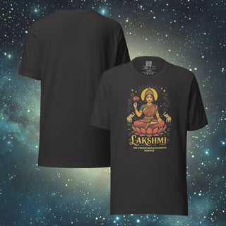 Lakshmi dark grey Unisex t-shirt
