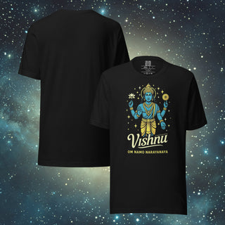 Vishnu black Unisex t-shirt