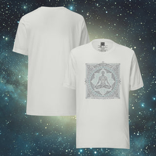 Asana silver Unisex t-shirt