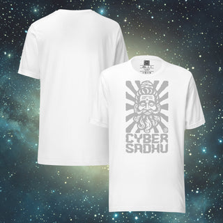 Cybersadhu Logo white Unisex t-shirt