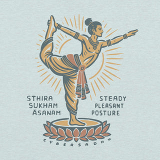 Sthira Sukham Unisex t-shirt