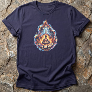 Fire of Yoga Unisex t-shirt