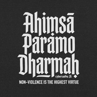 Ahimsa Dark Unisex t-shirt