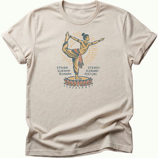 Sthira Sukham Unisex t-shirt