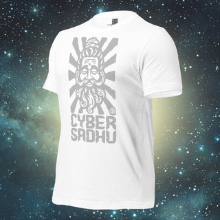 Cybersadhu Logo white Unisex t-shirt