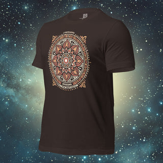 Dharana brown Unisex t-shirt