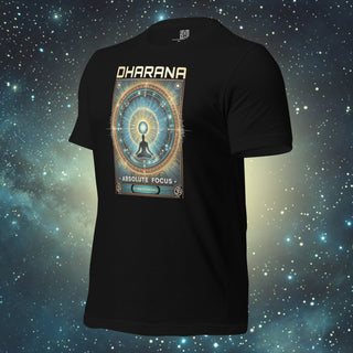 Dharana Absolute Focus black Unisex t-shirt