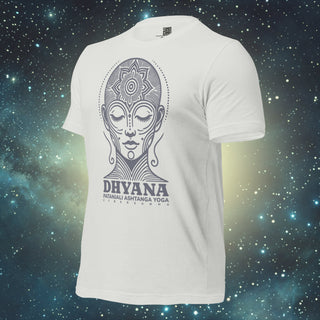Dhyana Flow of Awareness silver Unisex t-shirt