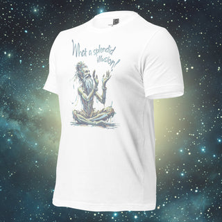 Splendid Illusion white Unisex t-shirt