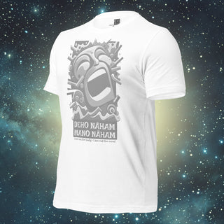 Not the Body white Unisex t-shirt