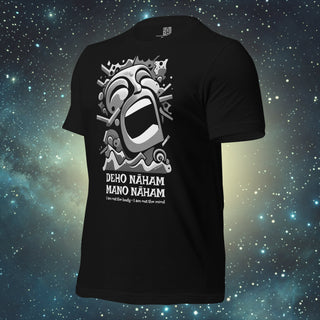 Not the Body black Unisex t-shirt