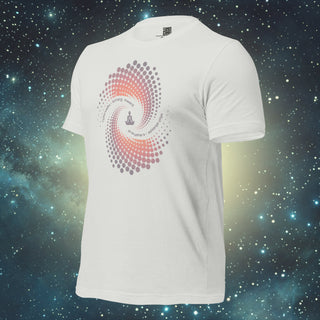 Pratyahara Turning Inward silver Unisex t-shirt