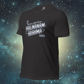 Prajnanam Brahma dark grey Unisex t-shirt