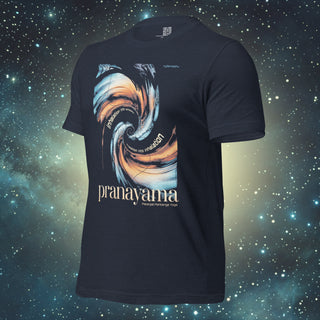 Pranayama heather navy Unisex t-shirt