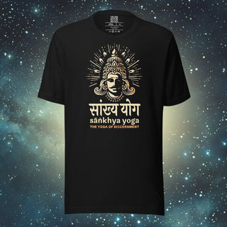 Sankhya Yoga black Unisex t-shirt