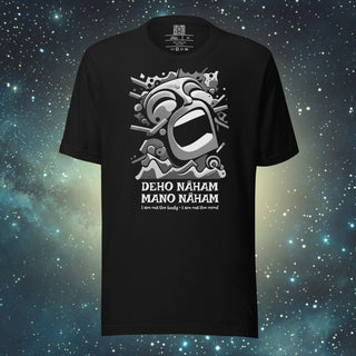 Not the Body black Unisex t-shirt