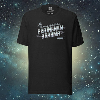 Infinite Wisdom black heather Unisex t-shirt