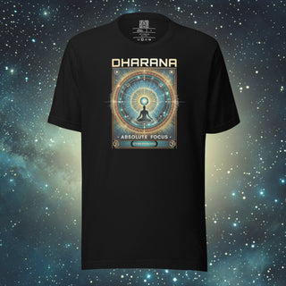 Dharana Absolute Focus black Unisex t-shirt