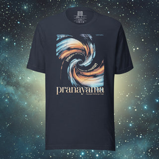 Pranayama heather navy Unisex t-shirt