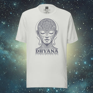 Dhyana Flow of Awareness silver Unisex t-shirt