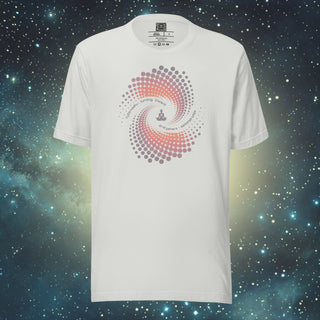 Pratyahara Turning Inward silver Unisex t-shirt