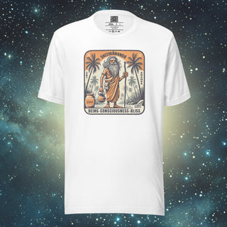 Sacchidananda white Unisex t-shirt
