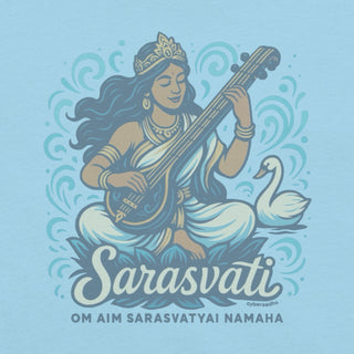 Sarasvati ocean blue Unisex t-shirt