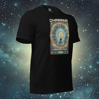 Dharana Absolute Focus black Unisex t-shirt