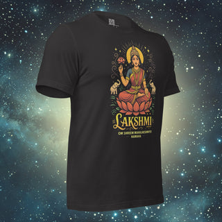 Lakshmi dark grey Unisex t-shirt