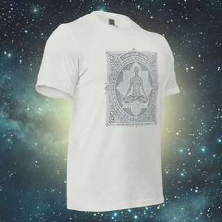 Asana silver Unisex t-shirt