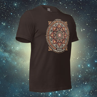 Dharana brown Unisex t-shirt
