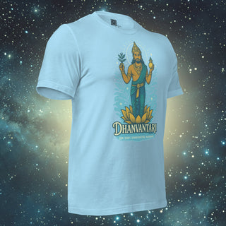 Dhanvantari ocean blue Unisex t-shirt