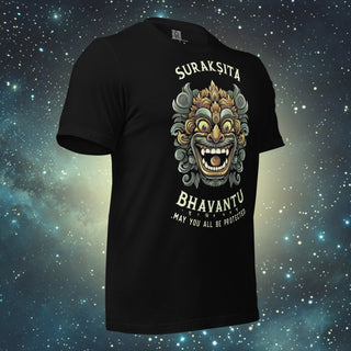 Be Protected black Unisex t-shirt